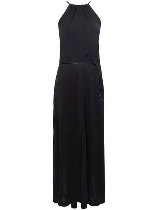 Soft-Jersey Halterneck Maxi Dress