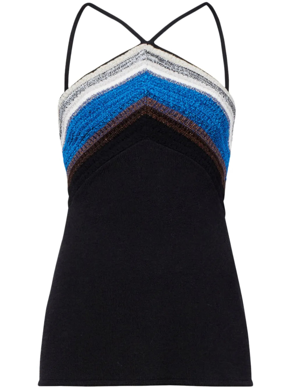 Bella Crochet-Detail Tank Top