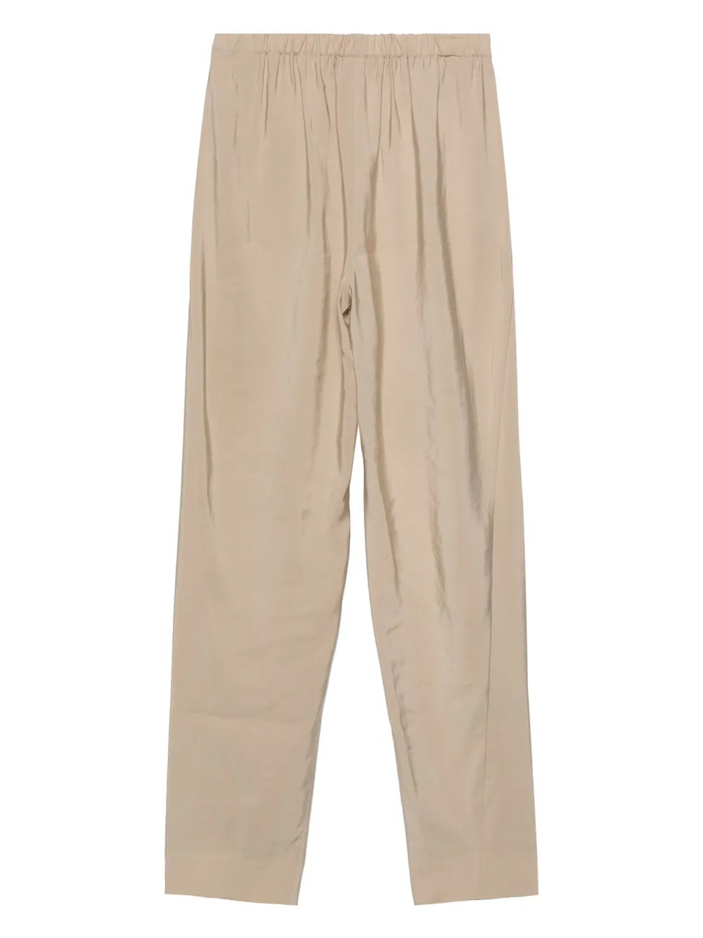 Overlapping-Panel Tapered Trousers
