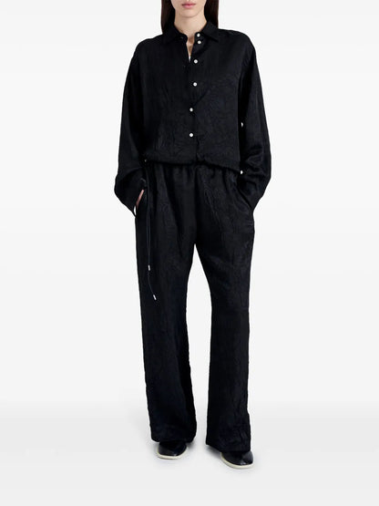 Anders Crinkled-Finish Trousers