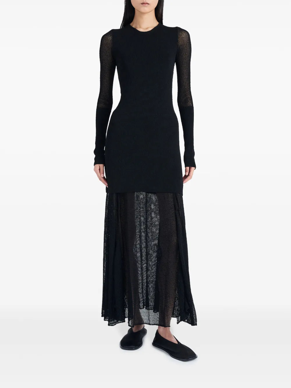 Anita Fine-Knit Maxi Dress