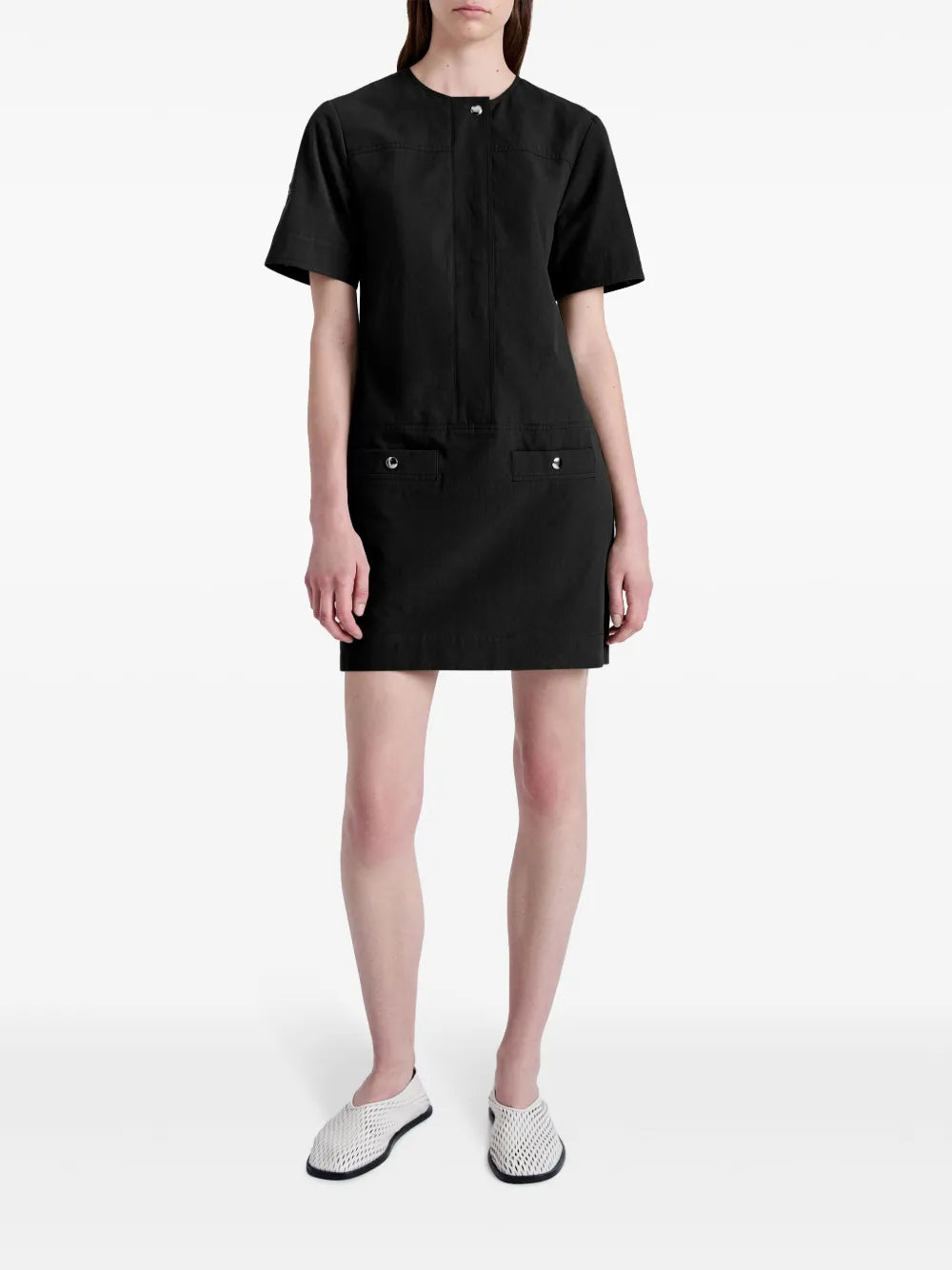 Short-Sleeve Mini Dress
