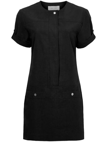 Short-Sleeve Mini Dress