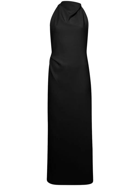 Selena Twist-Detail Maxi Dress