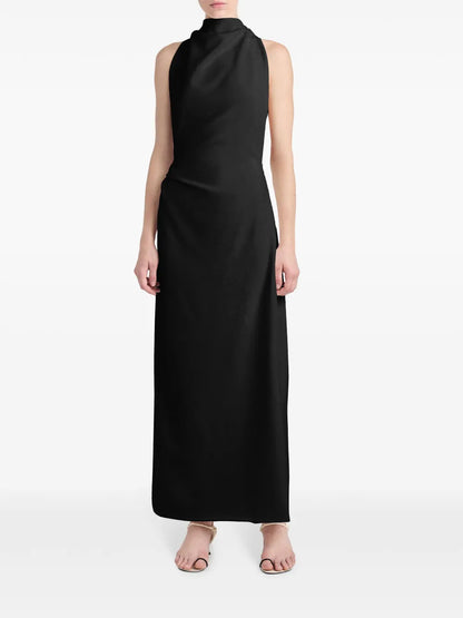 Selena Twist-Detail Maxi Dress