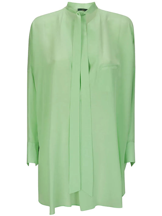 Long Sleeve Silk Shirt
