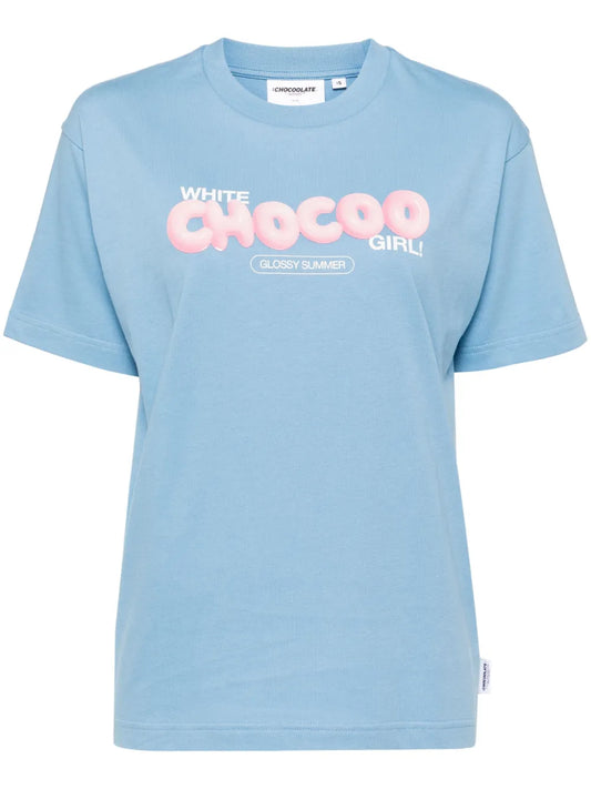 Logo Print Cotton T-Shirt