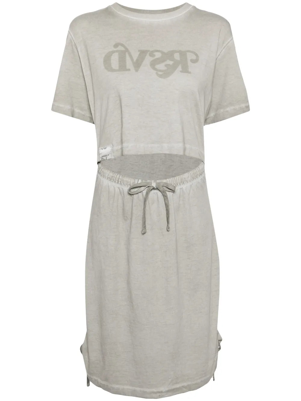 Logo-Print Short-Sleeved Dress