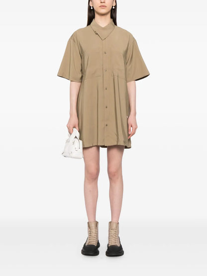 Button-Up Midi Dress