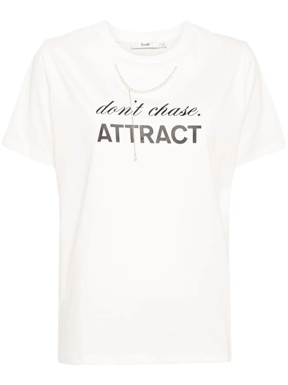 Pearl-Embellished Cotton T-Shirt