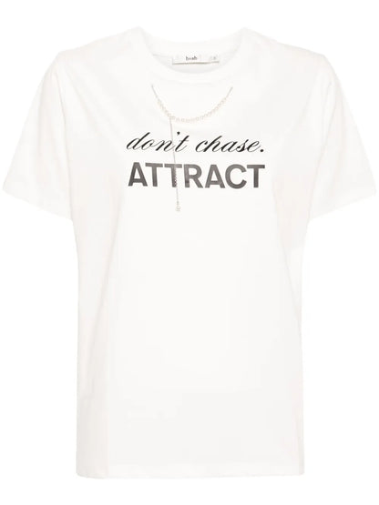 Pearl-Embellished Cotton T-Shirt