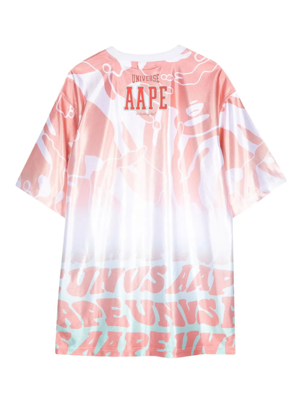 Logo-Print Faded-Effect T-Shirt Dress