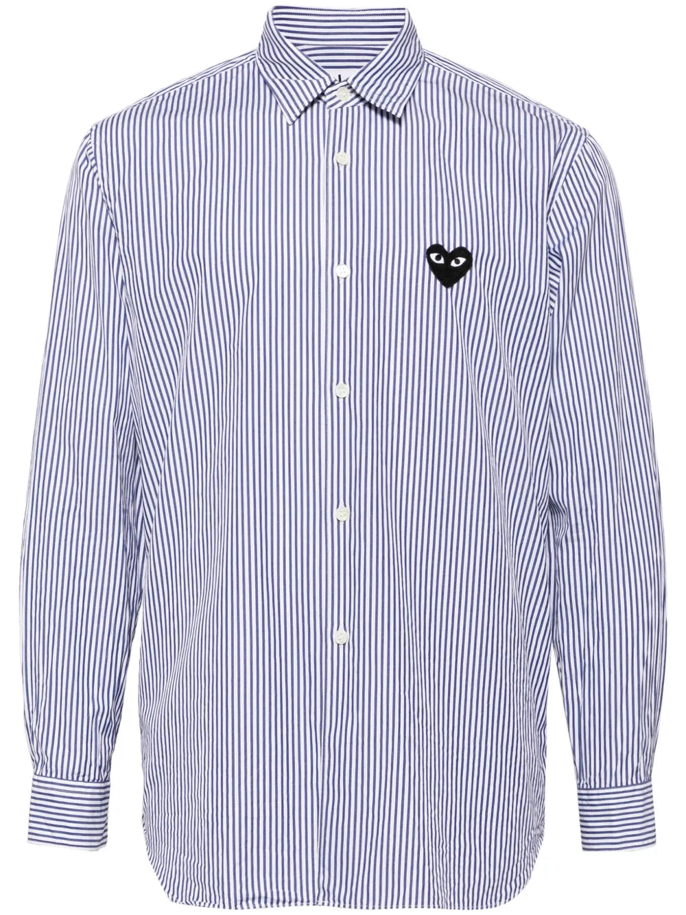 Logo-Patch Cotton Shirt
