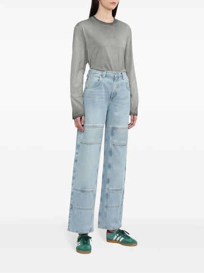 Tanis High-Rise Wide-Leg Jeans