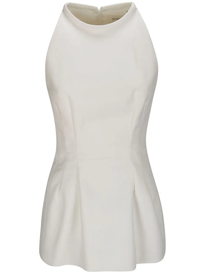 Sleeveless Cotton Top