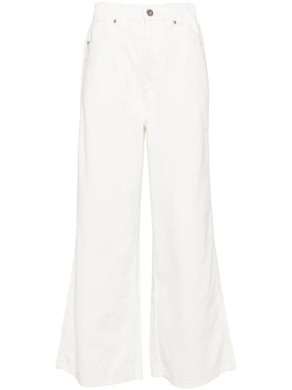 Mid-Rise Wide-Leg Jeans