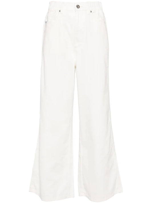 Mid-Rise Wide-Leg Jeans