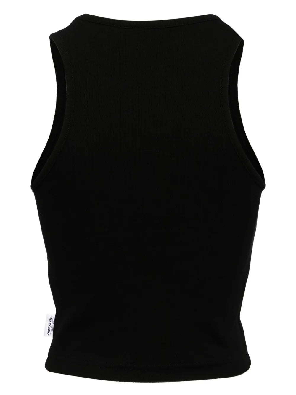 Logo Patch Cotton Tank Top