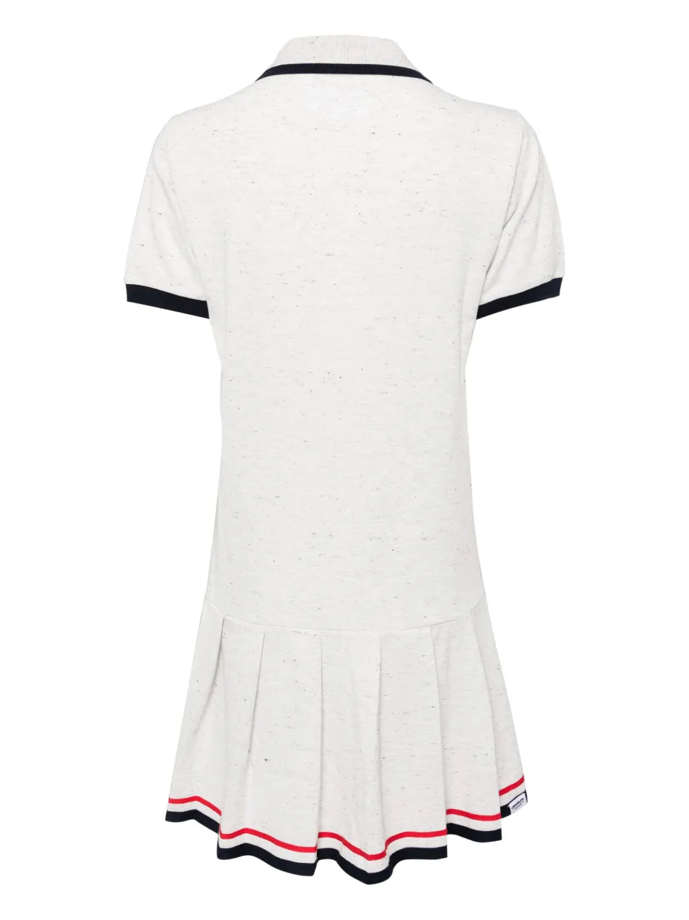 Logo-Appliqué Piqué Polo Dress