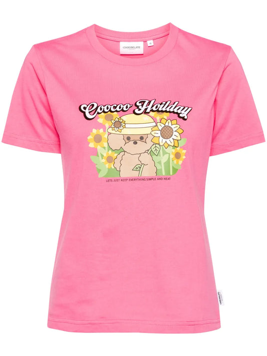 Graphic-Print Cotton T-Shirt