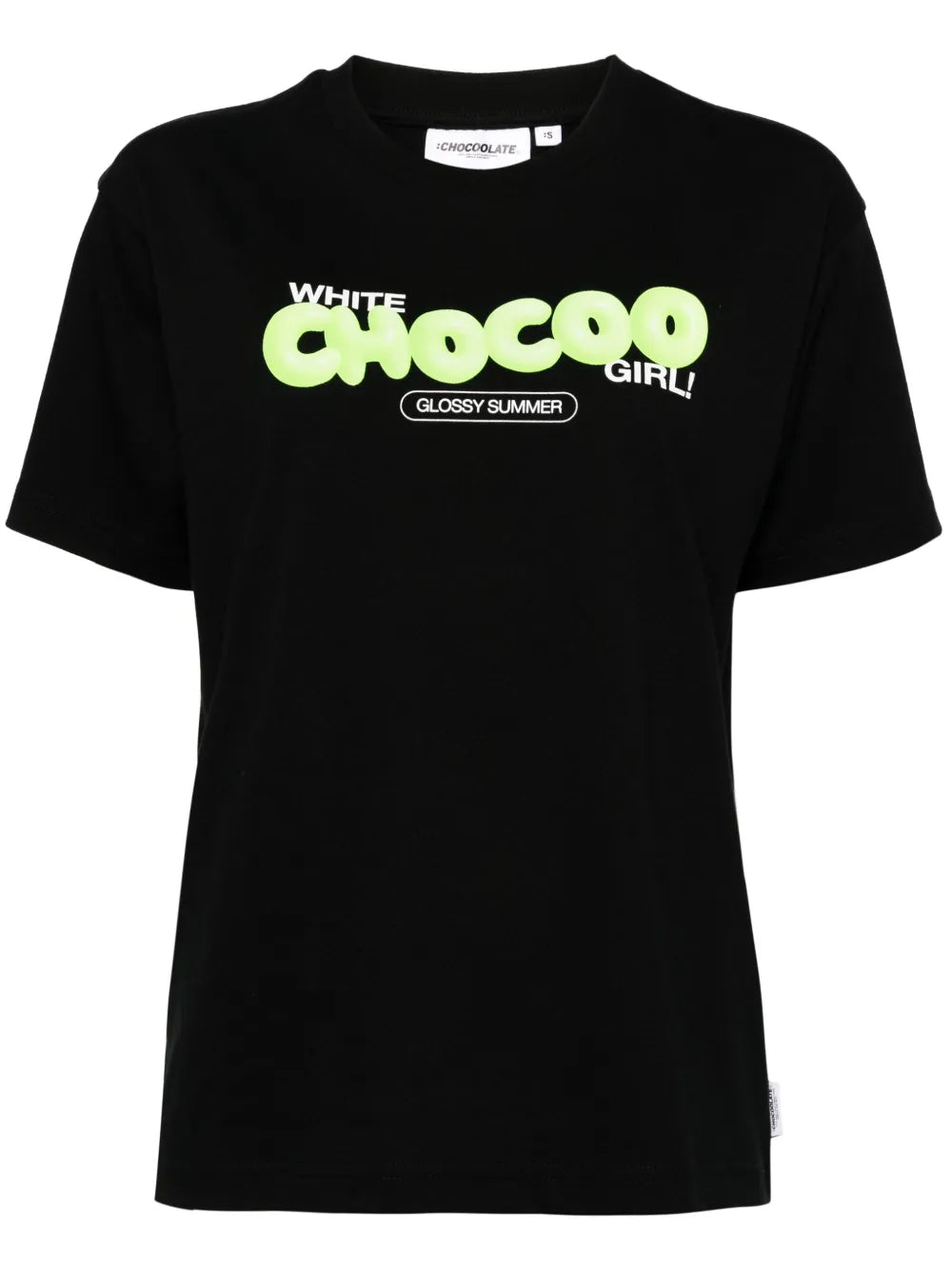 Logo Lettering Cotton T-Shirt