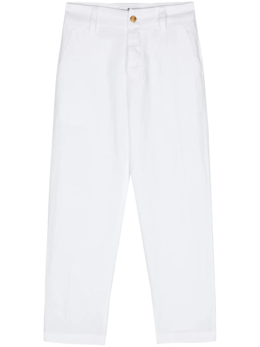 Twill Tapered Trousers