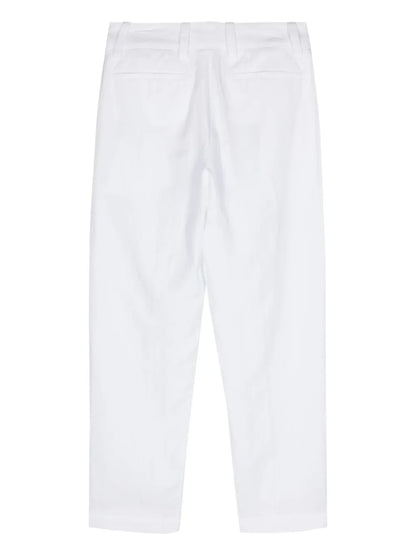Twill Tapered Trousers