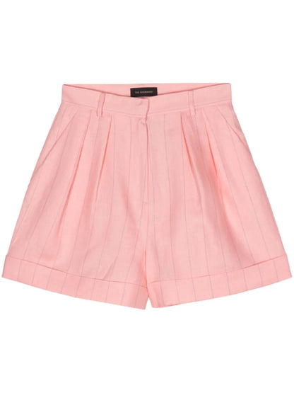 Rina Pinstriped Tailored Shorts