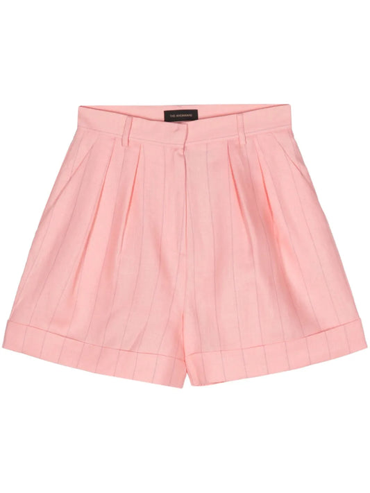 Rina Pinstriped Tailored Shorts