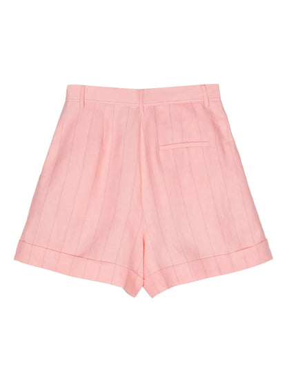 Rina Pinstriped Tailored Shorts