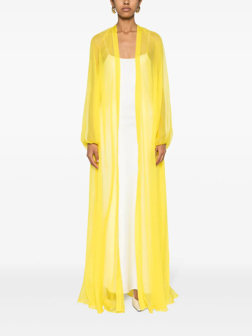 Chiffon Silk Coat