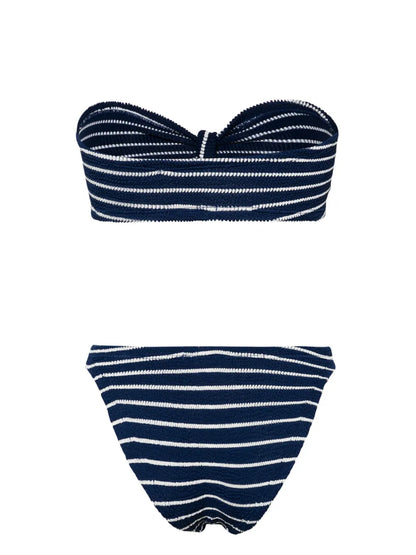Jean Crinkled Bikini