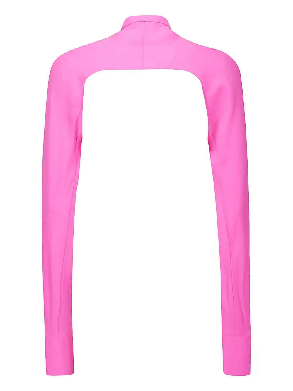 Collarless Silk Sleeves