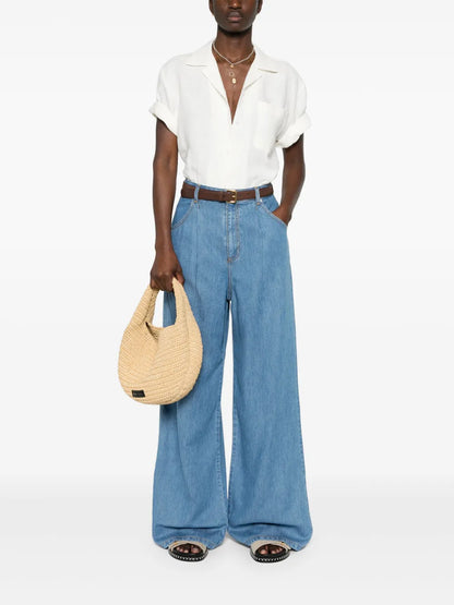 Short-Sleeve Linen Shirt