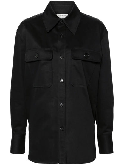 Saharienne Twill Cotton Shirt