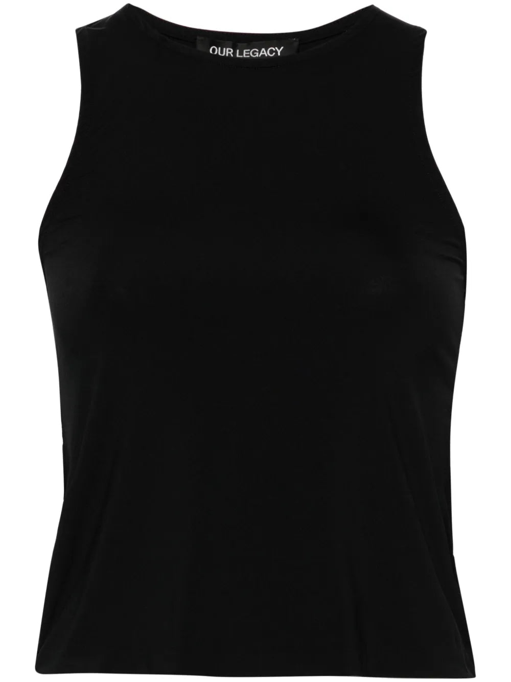 Wave Cropped Tank Top