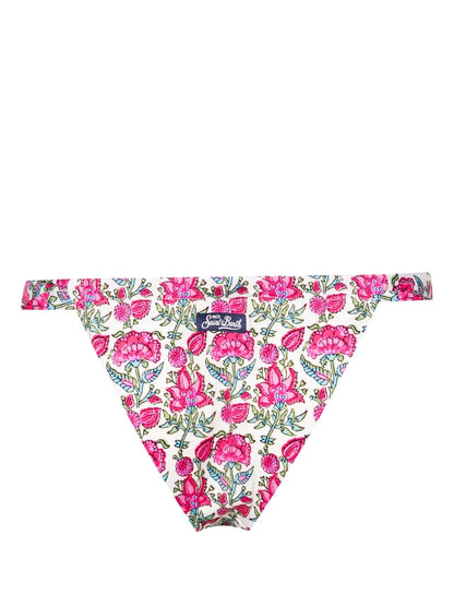 Floral-Print Bikini Bottoms