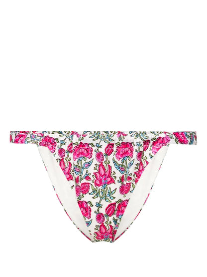 Floral-Print Bikini Bottoms