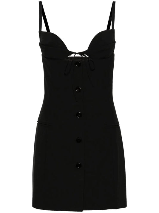 Button-Up Mini Dress