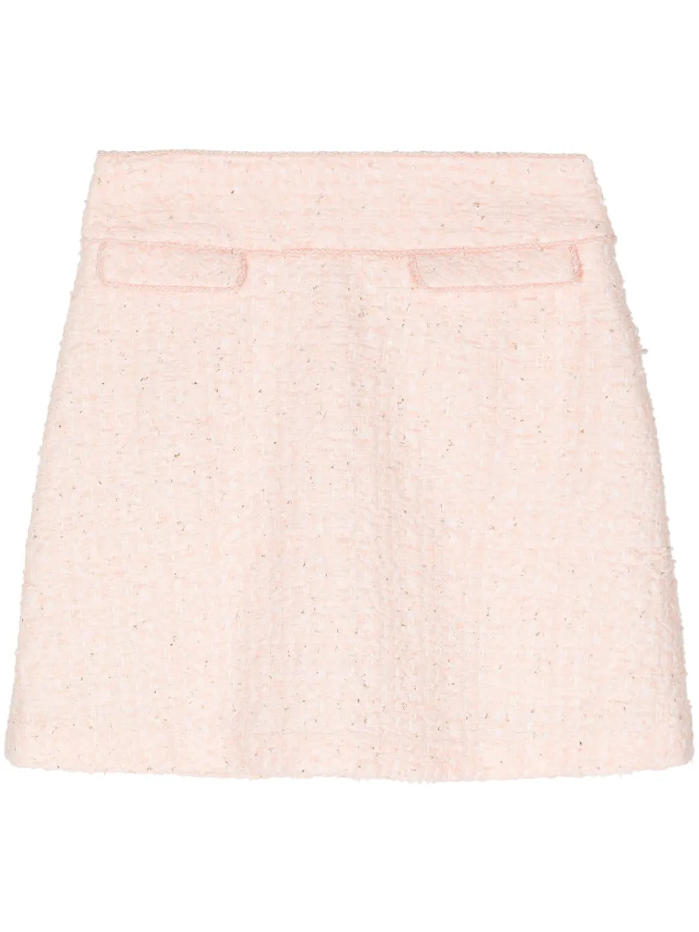 Tweed A-Line Miniskirt