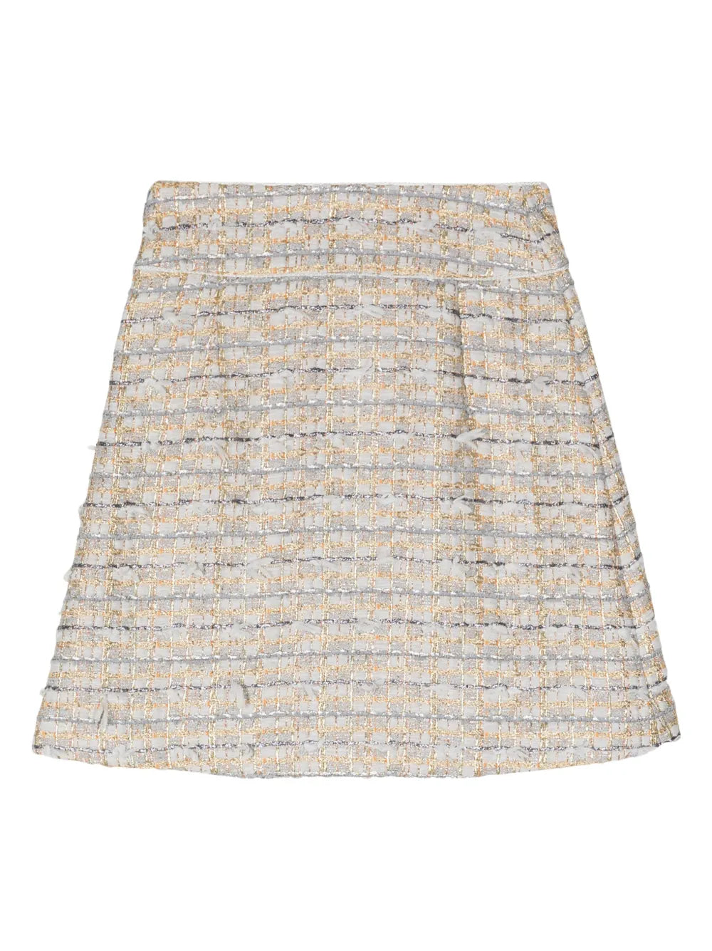 Tweed A-Line Miniskirt