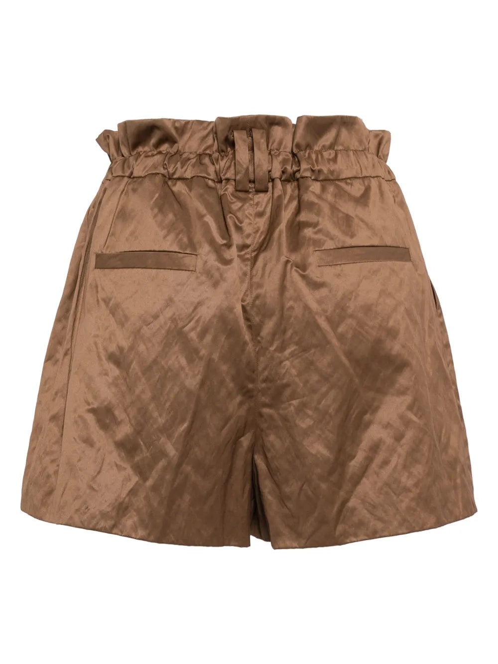 Plenteous Crease-Effect Shorts