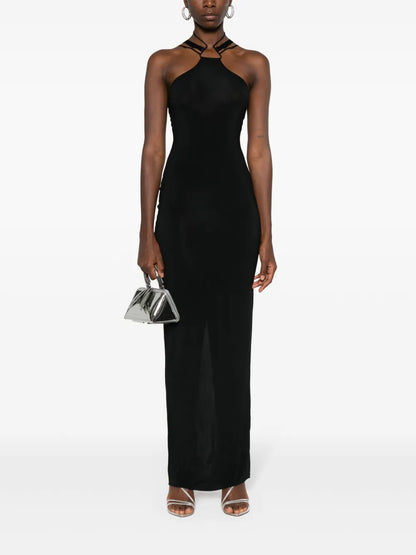 Multi-Strap Maxi Dress