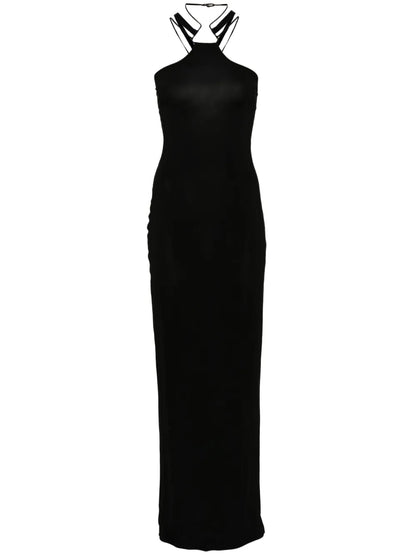 Multi-Strap Maxi Dress