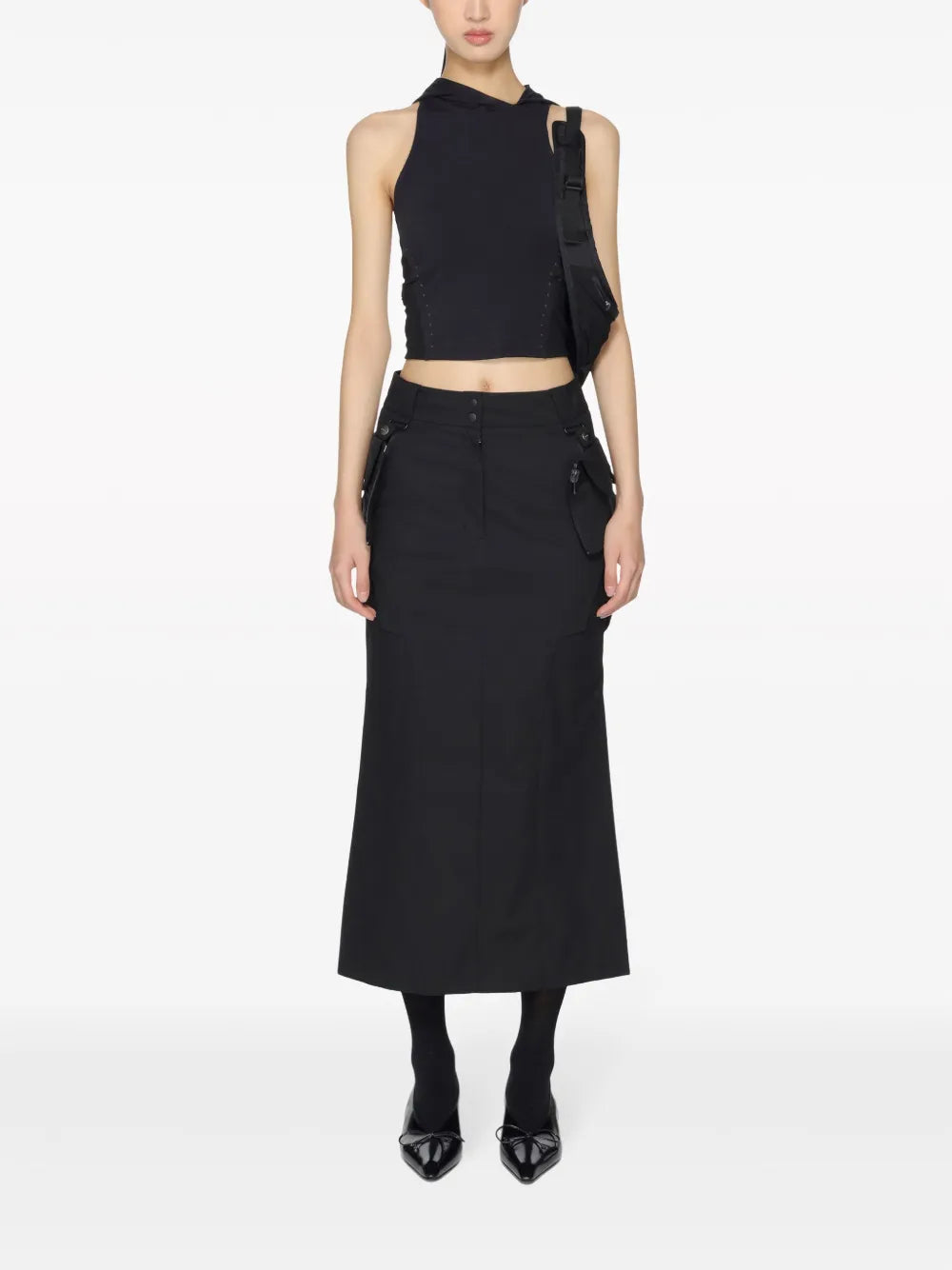 Convertible Cargo Maxi Skirt