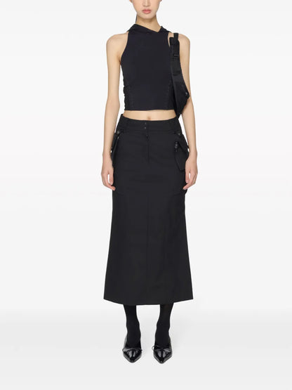 Convertible Cargo Maxi Skirt