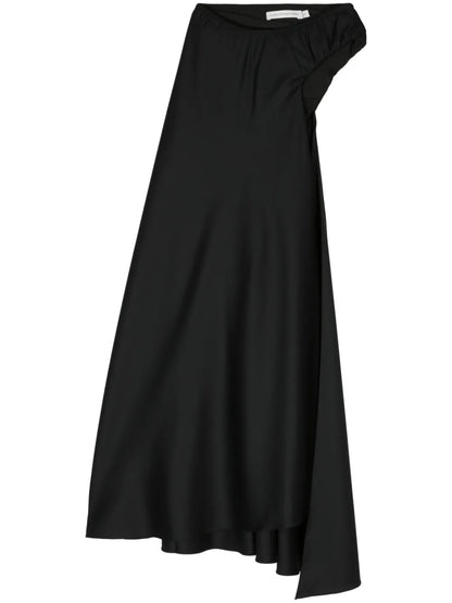 Talus Asymmetric Maxi Skirt
