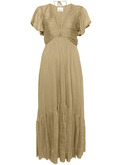 Agathe Crepe Maxi Dress