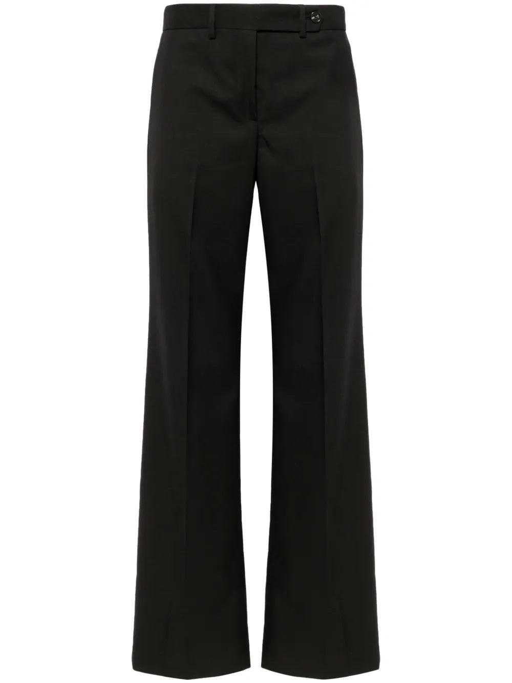 Pressed-Crease Wool Trousers