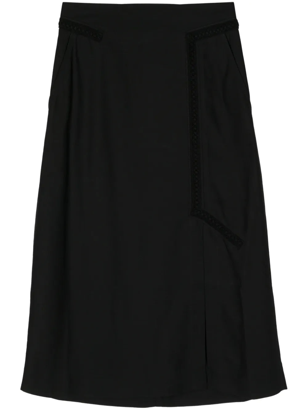 Panelled Midi Skirt